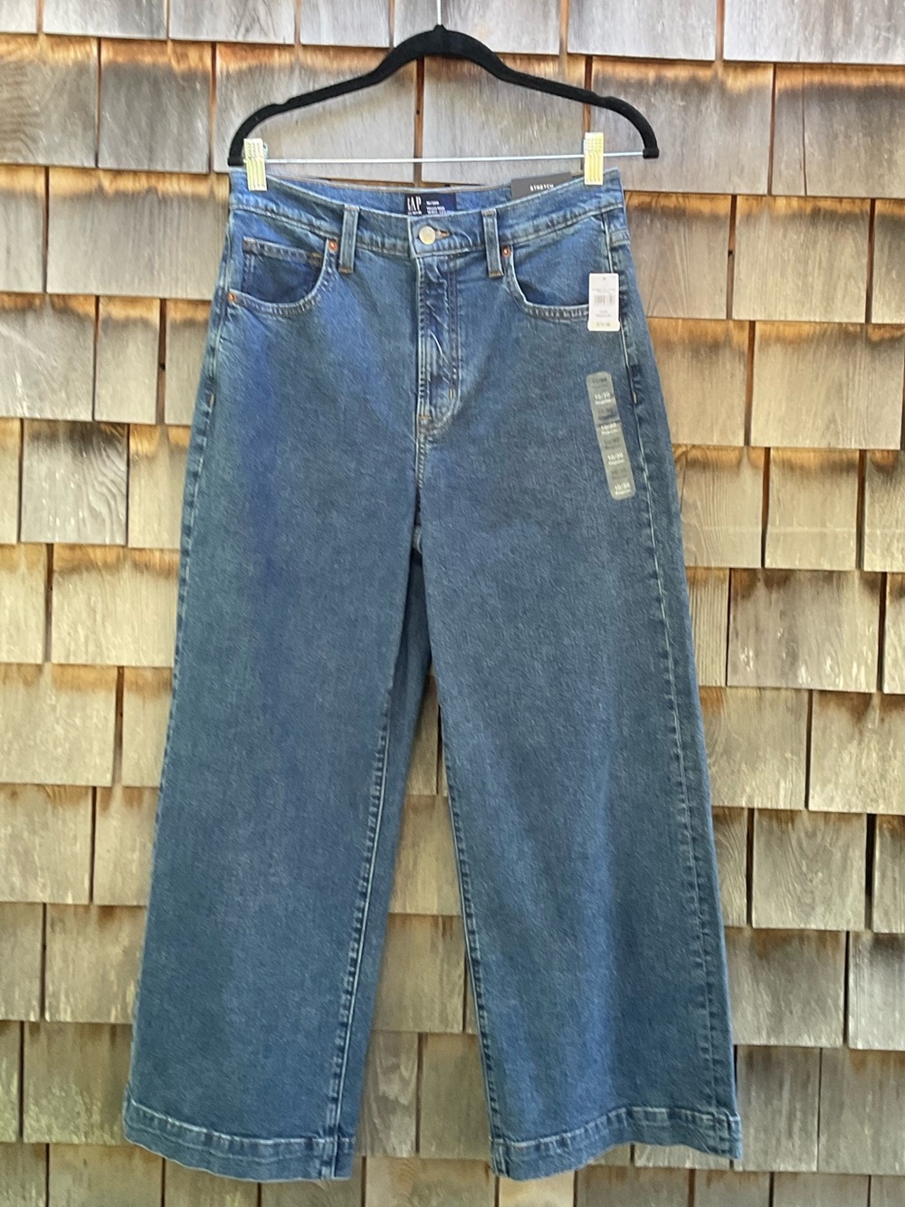 GAP Wide-Leg Women's Jeans - Blue Wash